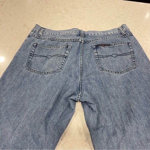 MENS CUTTER & BUCK NORMAL WASH JEANS DENIM SIZE 36 x 30 STRAIGHT LEG JEAN SUMMER - Picture 8 of 16